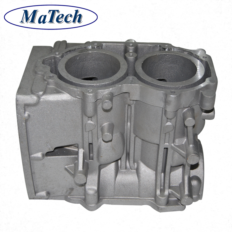 Precision Aluminum Low Pressure Casting Machinery Engines Block Parts